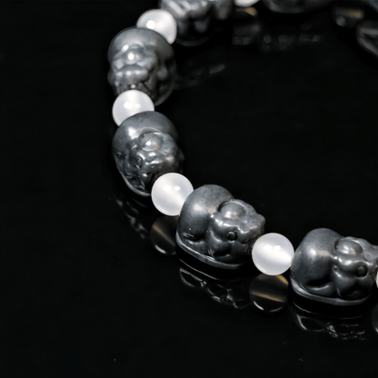 Black gold jade bracelet-feng shui pixiu bracelet