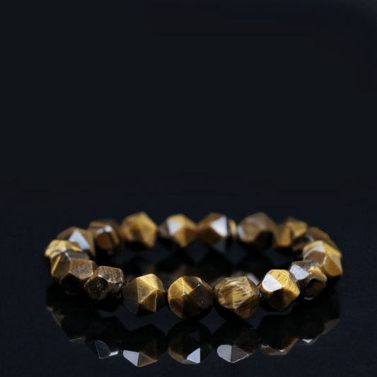 Tiger Eye Stone Bracelet-Handmade