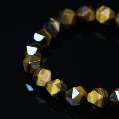 Tiger Eye Stone Bracelet-Handmade